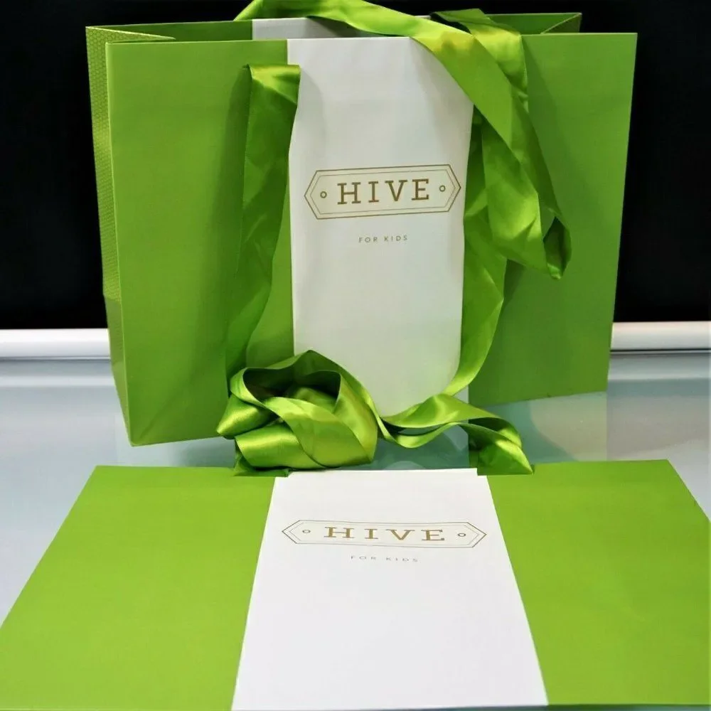 Hive Boutique Store West Palm Beach Florida Totes 2 Paper Gift Bags Rope Handle